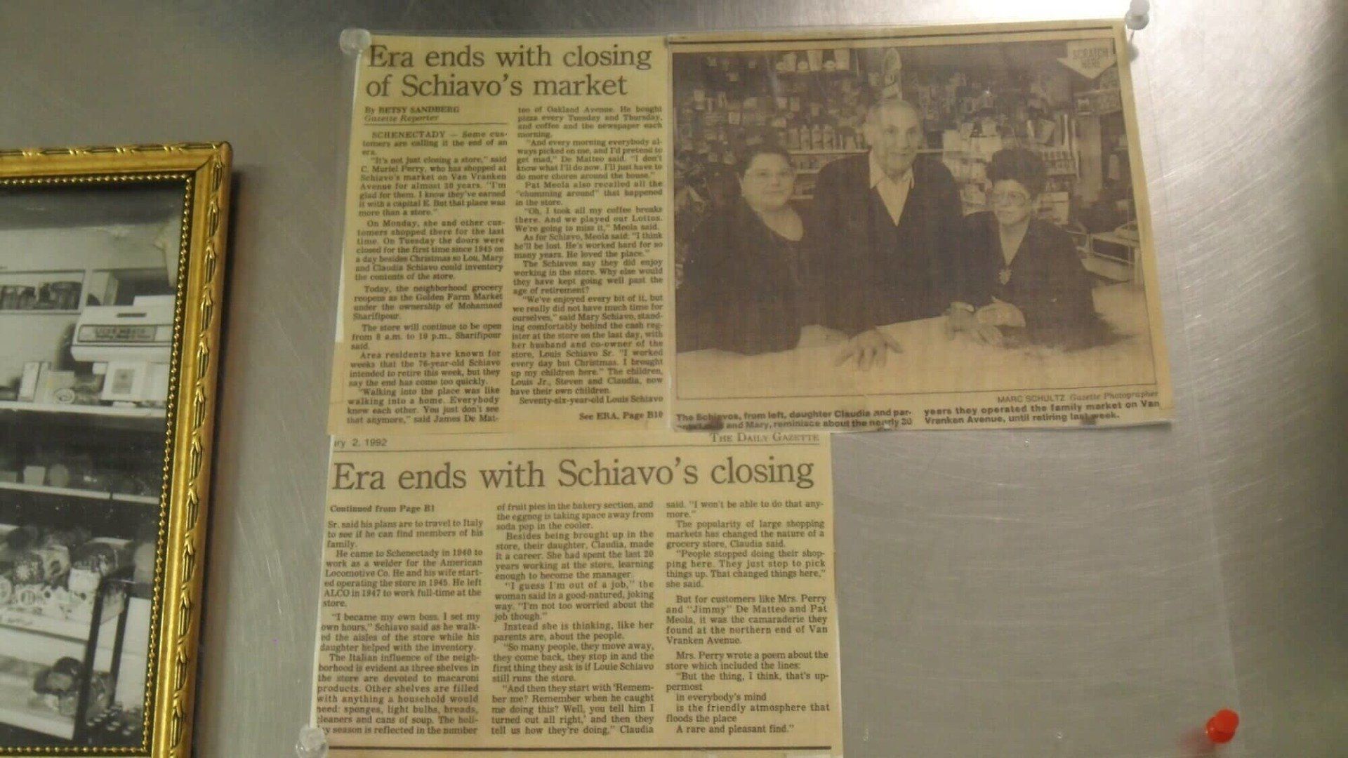 Schiavo's Market News — Johnstown, NY — Service Deli Foods Distributor