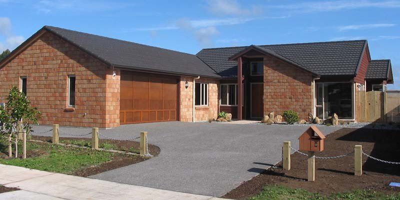 Exterior of the house after renovation