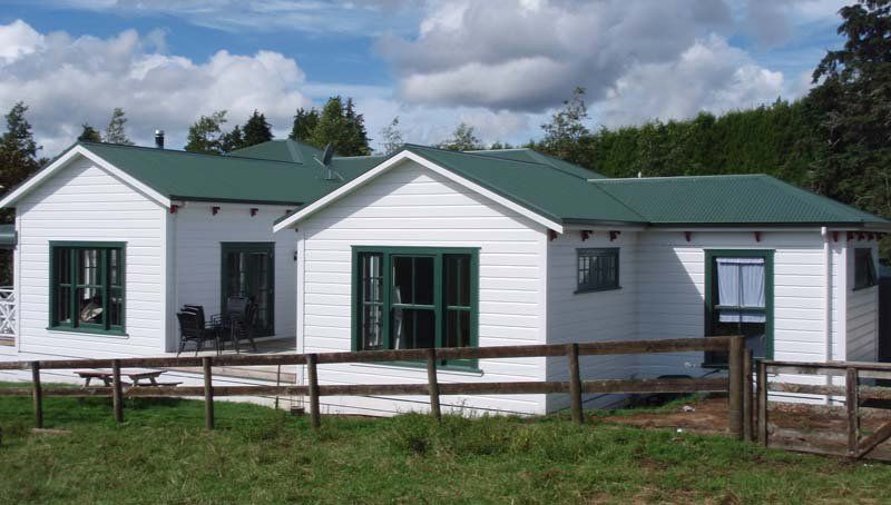 Exterior of the house after renovation