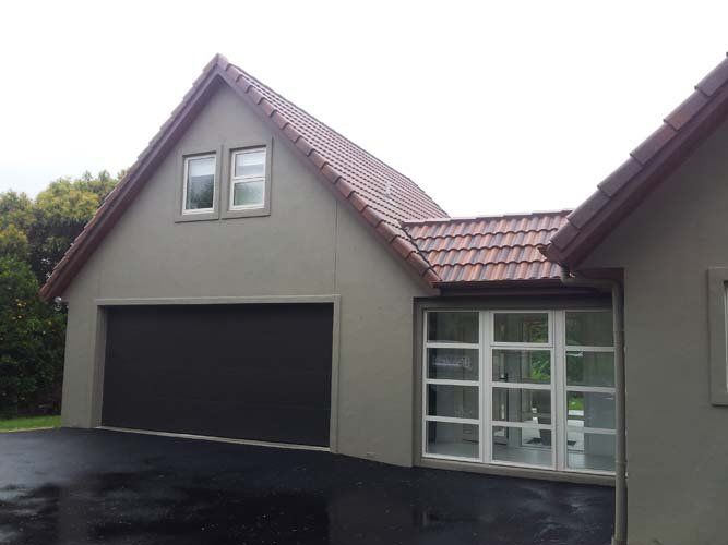 Exterior of the house after renovation