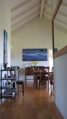 Interior of the house after renovation 