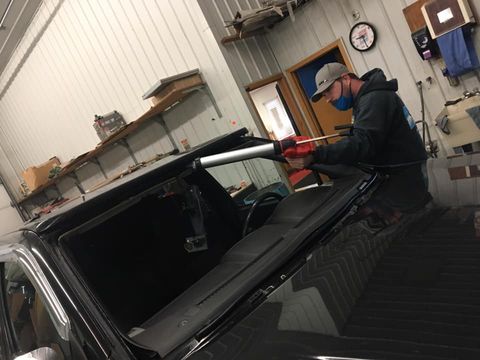 Man Doing Glass Replacement — Wisconsin — White City Glass