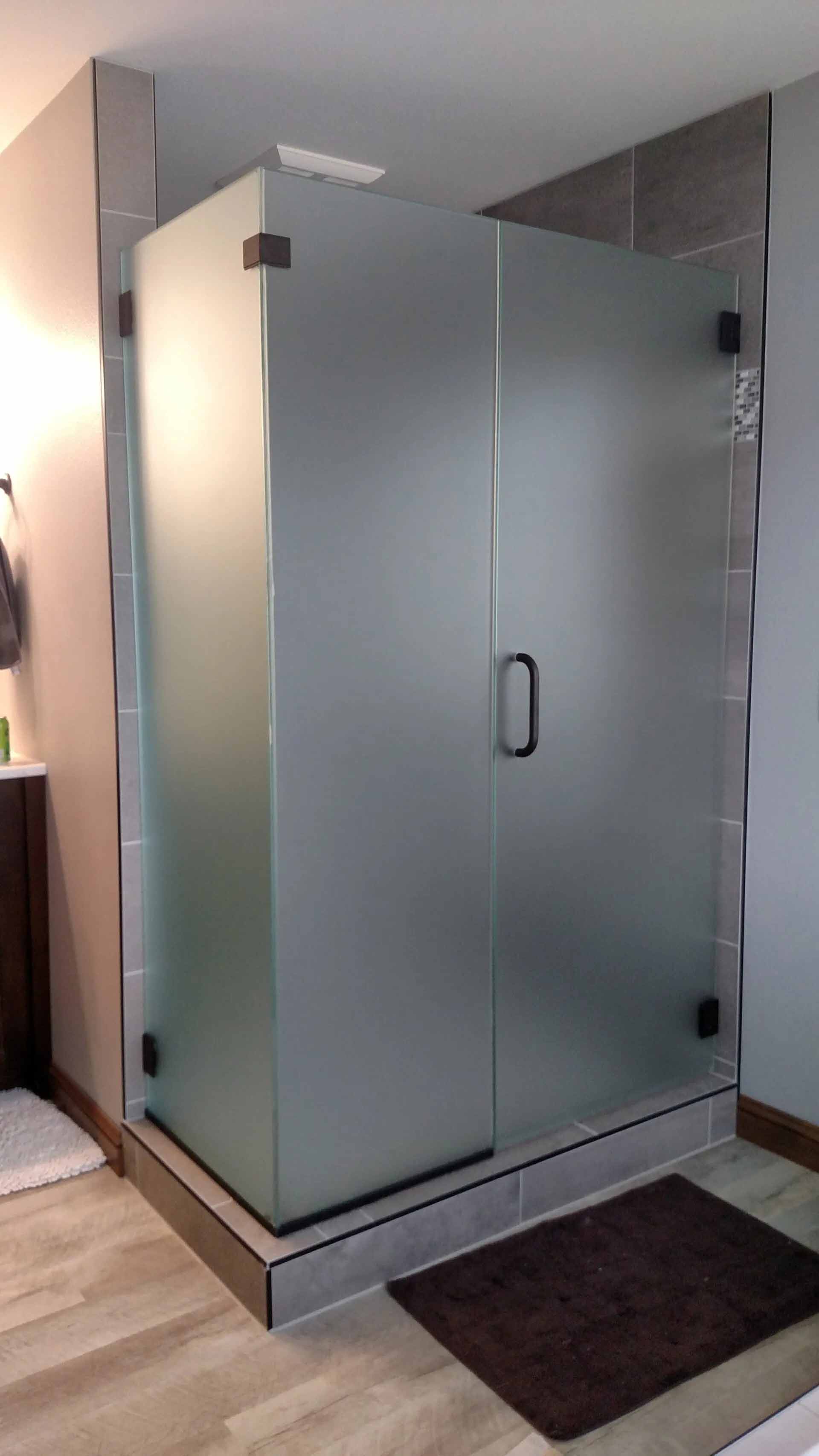 Single Door Shower Door — Wisconsin — White City Glass