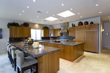 kitchen room along with the dining area
