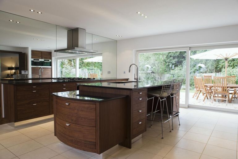 kitchen with exhaust fan
