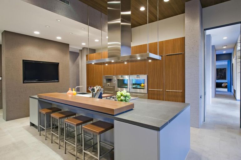 a modern type kitchen room