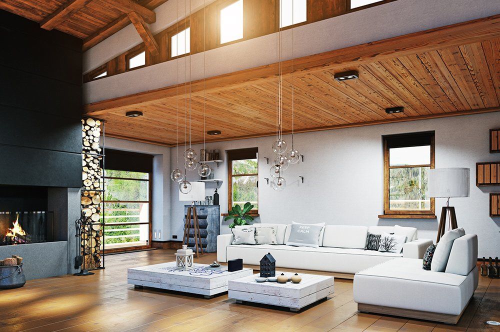 Elegant Living Room — Denver, CO — Adams Lumber Company Elegant Living Room — Denver, CO — Adams Lumber Company