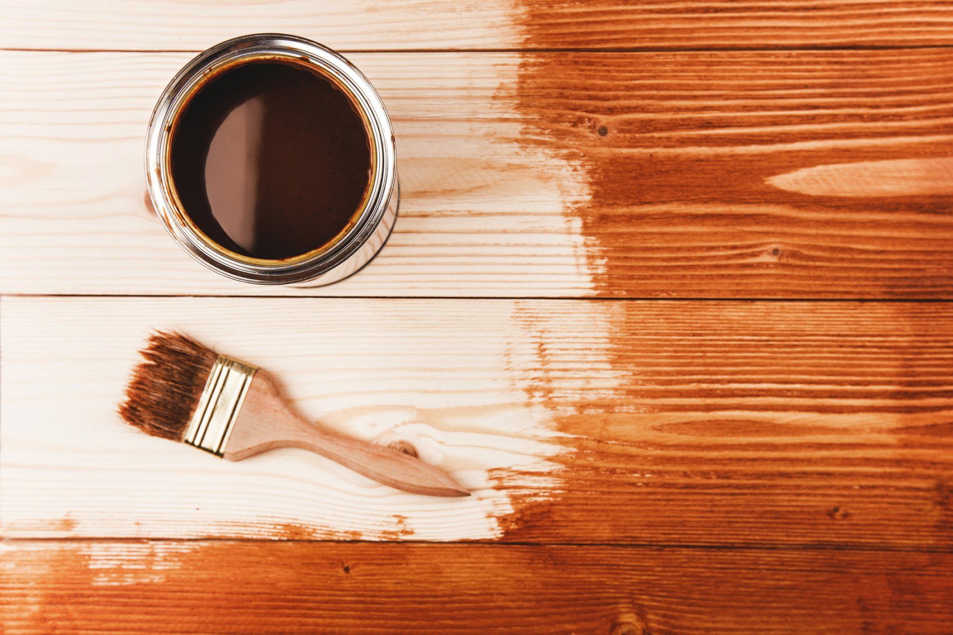 Red Chestnut Wood Stain Color — Denver, CO — Adams Lumber Company