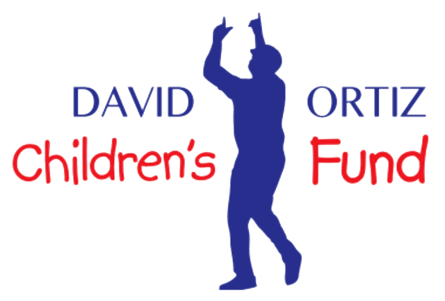A logo for david ortiz children 's fund