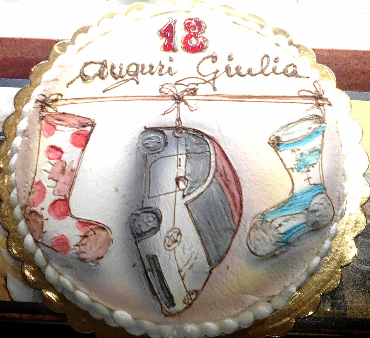torta 18 anni