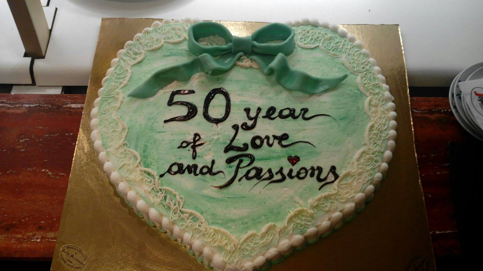 torta anniversario 50 anni