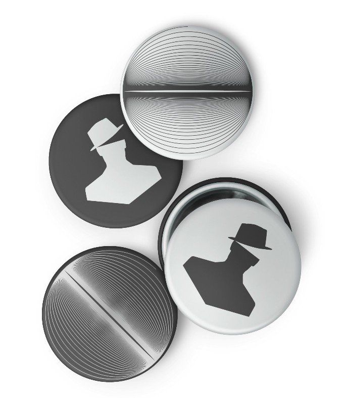 strange ideas buttons