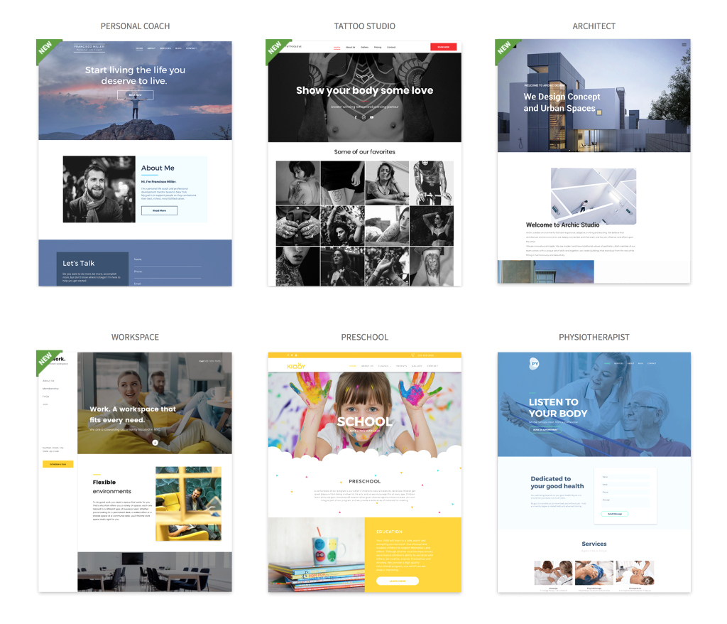 templates website templates