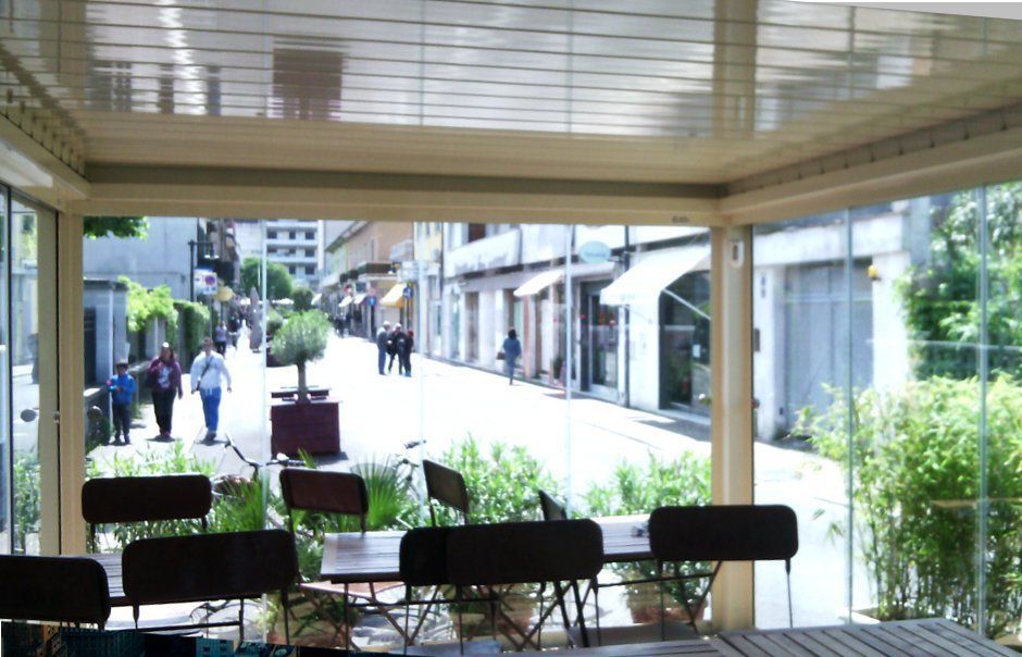 copertura per veranda