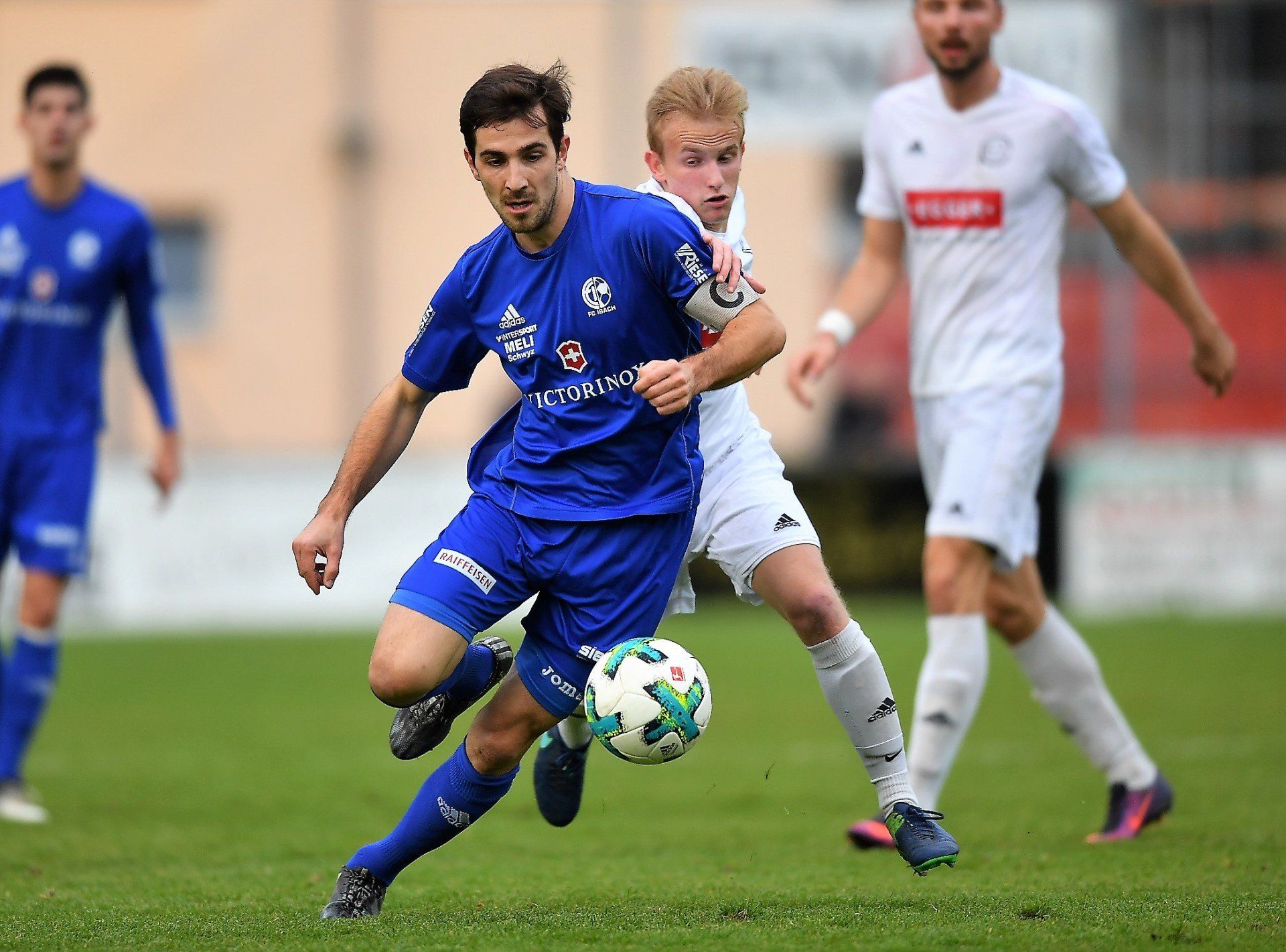 Fussball Zweikampf