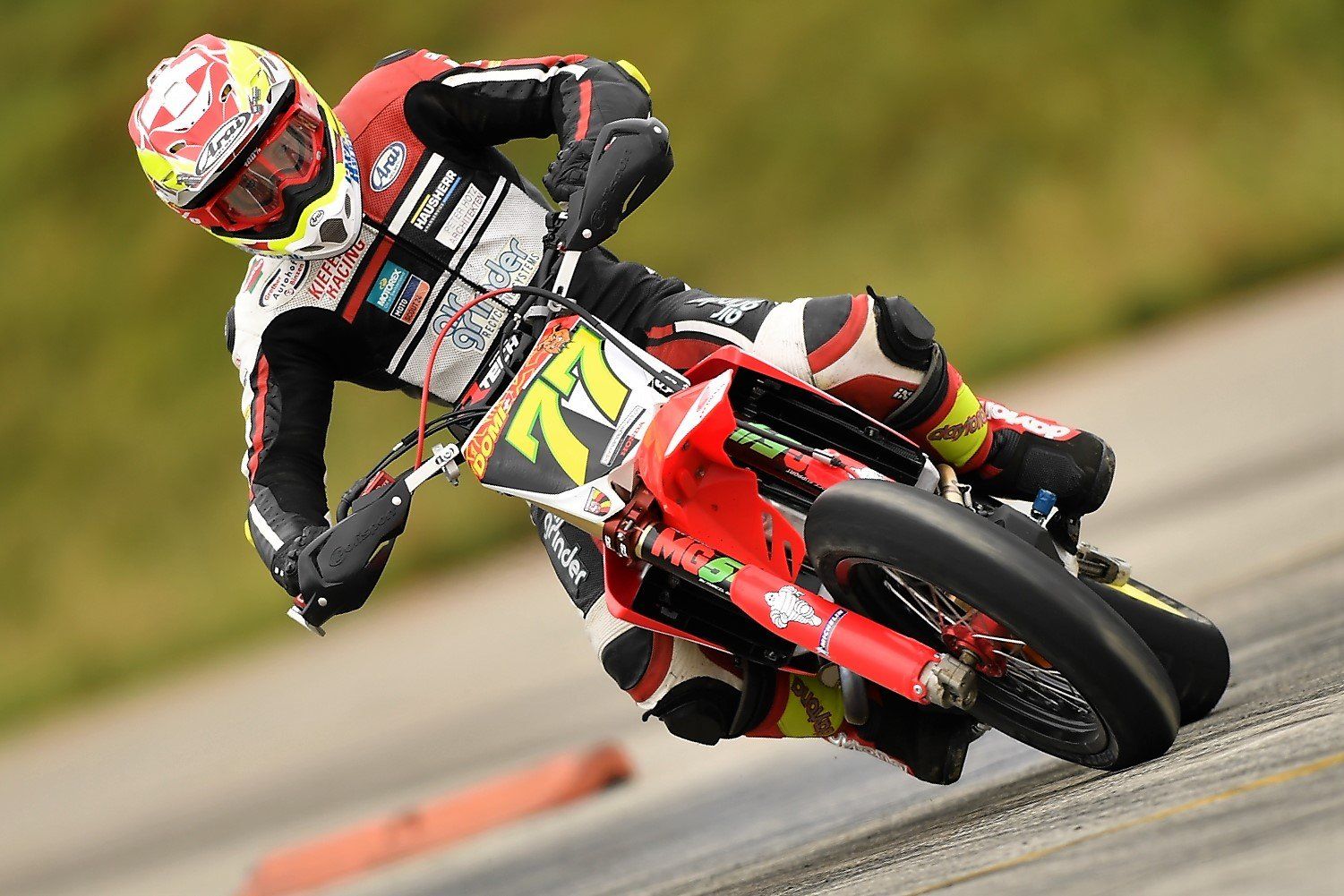 Motorrad Rennfahrer