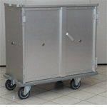carrello armadio in lega leggera ossidata anodicamente