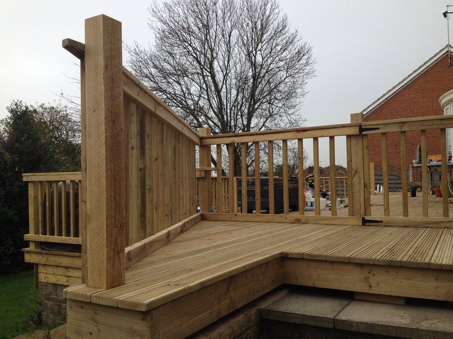 Large deck in Gleadless