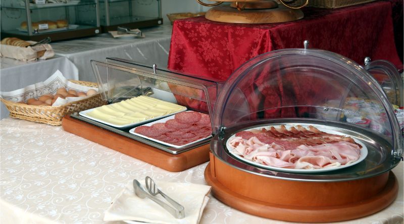 cold cuts and cheeses for breakfast