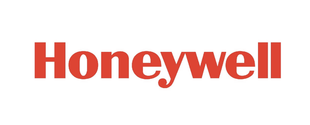 Honeywell logo in red text on a white background