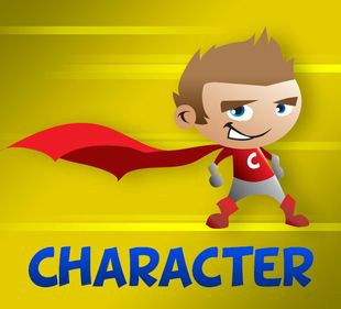 View Character Programs Character Program with cartoon superhero