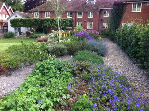 home garden area