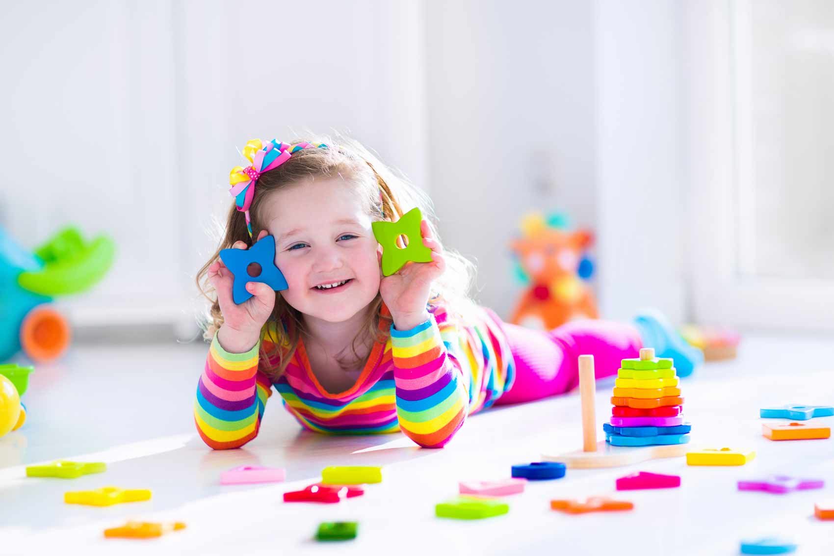 Little boy playing with blocks little boy playing with blocks