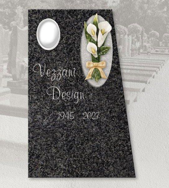 Lapide con incisione personalizzata vezzani design 10