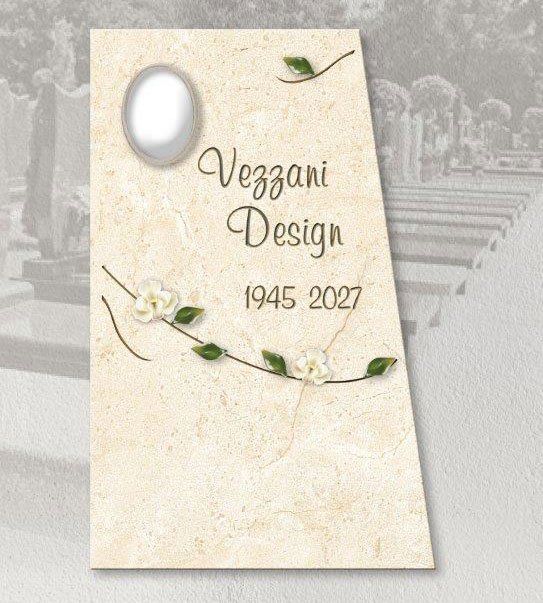 Lapide con incisione personalizzata vezzani design 13