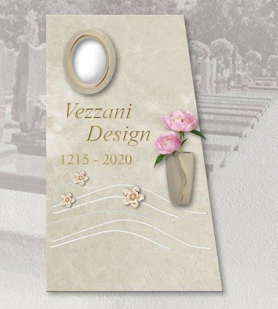Lapide con incisione personalizzata vezzani design 16