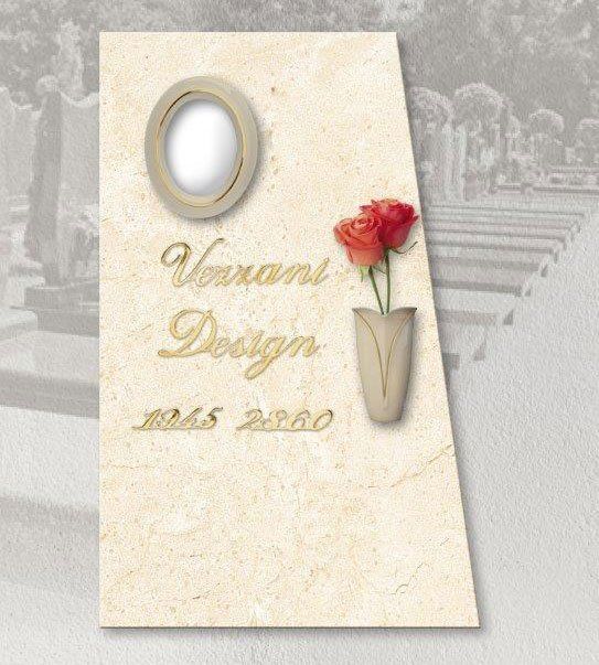Lapide con incisione personalizzata vezzani design 17