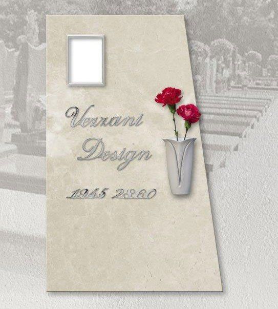 Lapide con incisione personalizzata vezzani design 18