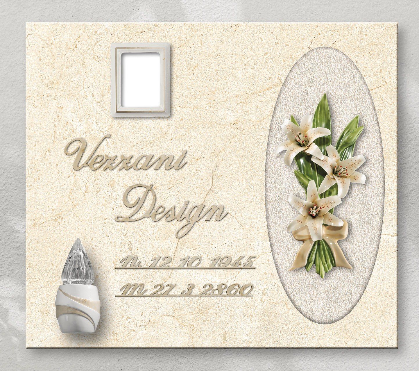 Loculo con incisione personalizzata vezzani design 11