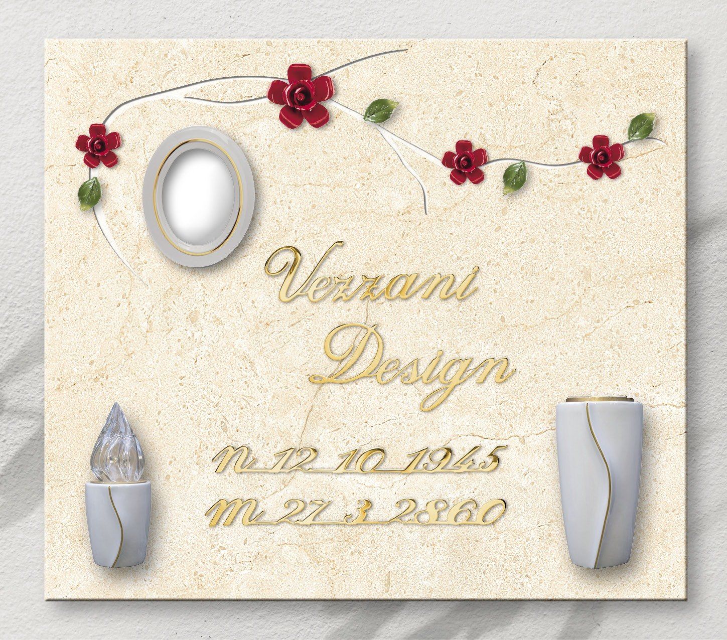 Loculo con incisione personalizzata vezzani design 15