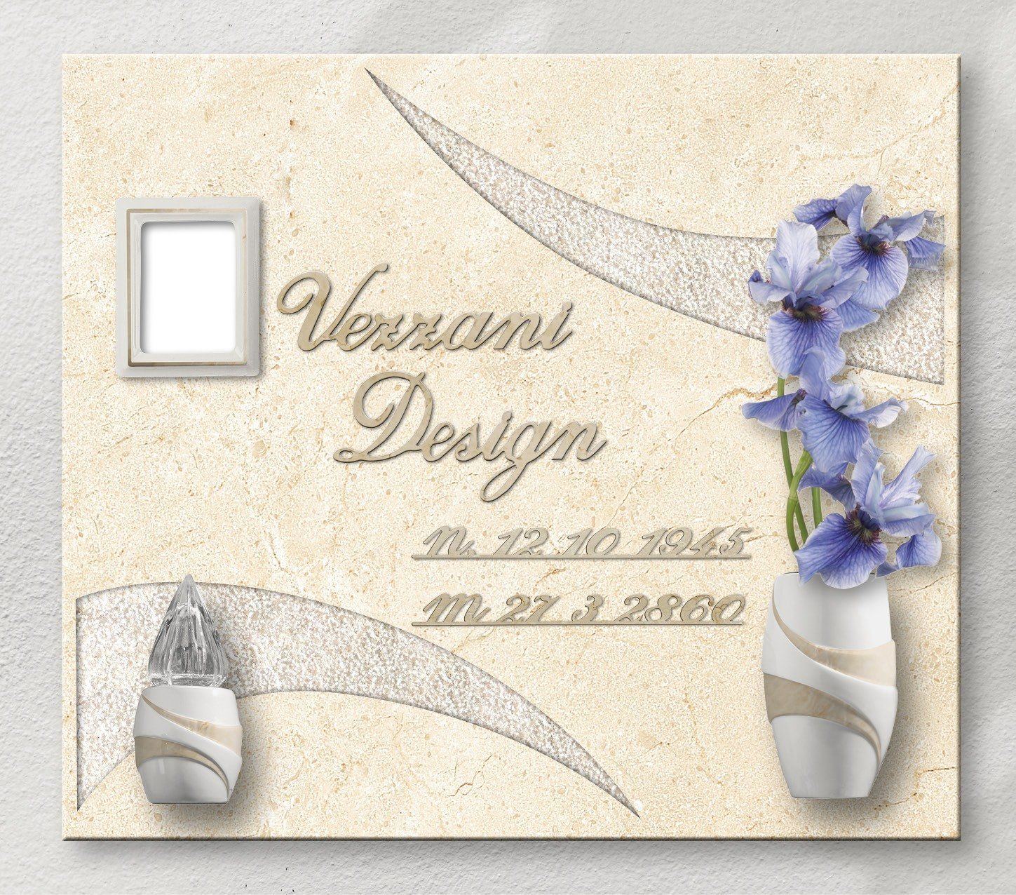 Loculo con incisione personalizzata vezzani design