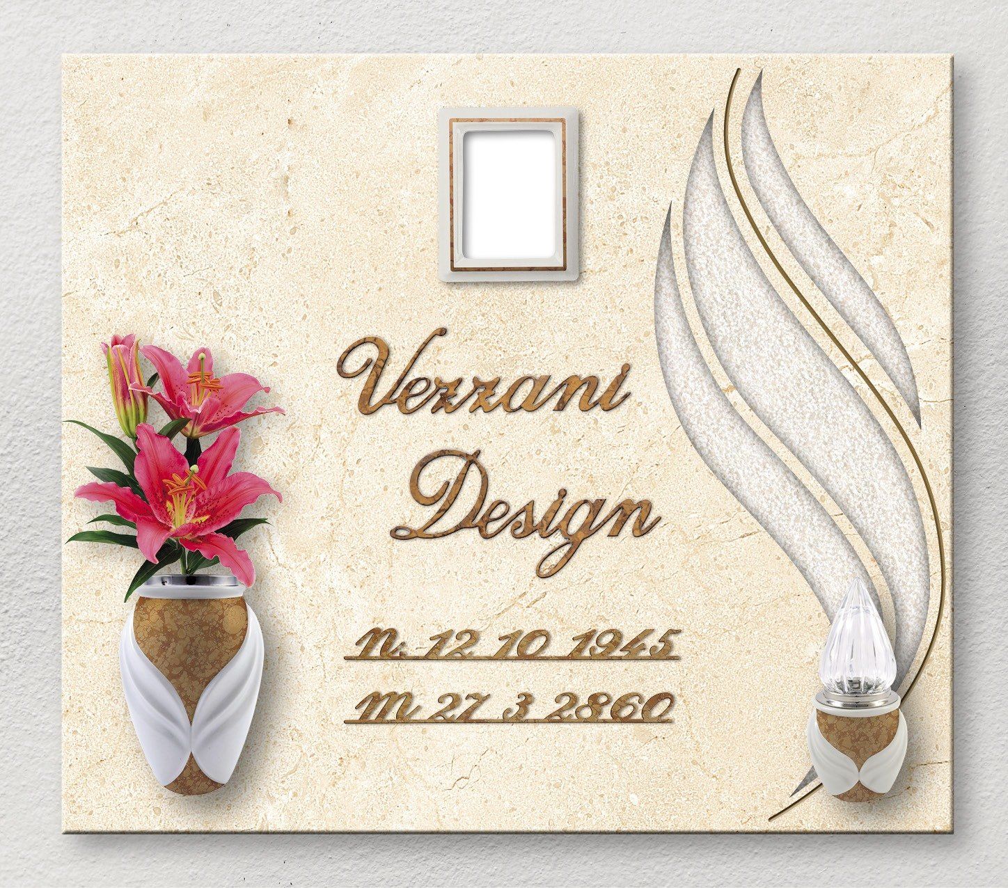 Loculo con incisione personalizzata vezzani design 24