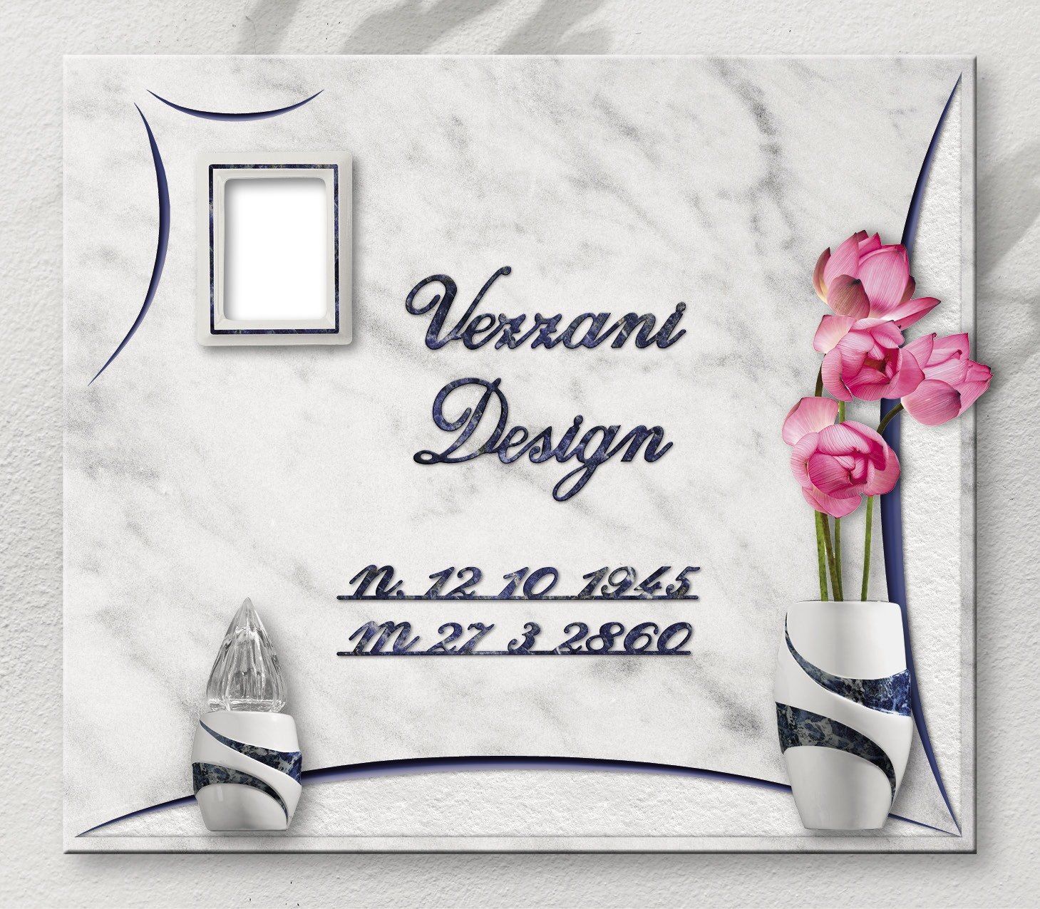 Loculo con incisione personalizzata vezzani design 25