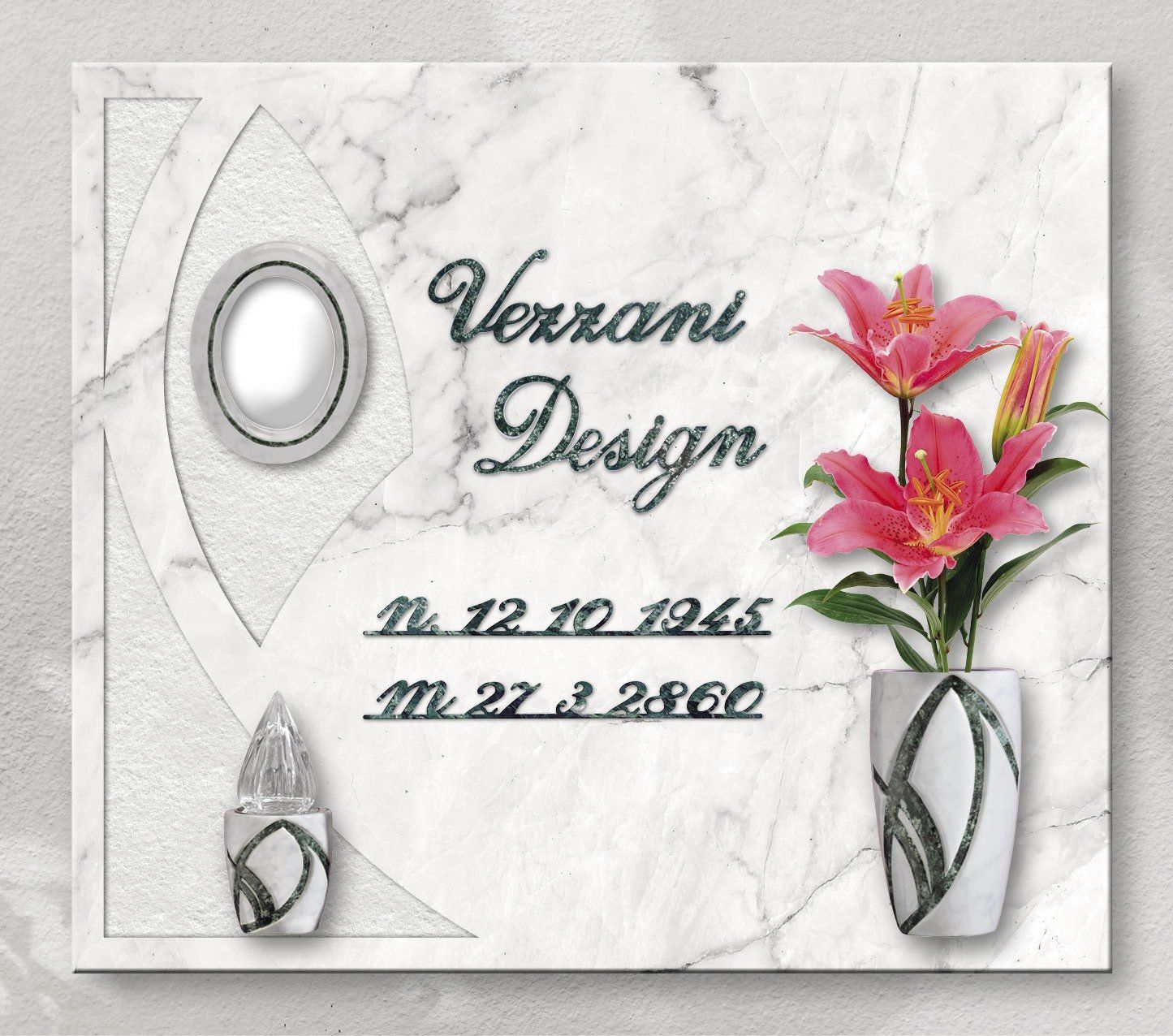 Loculo con incisione personalizzata vezzani design 28