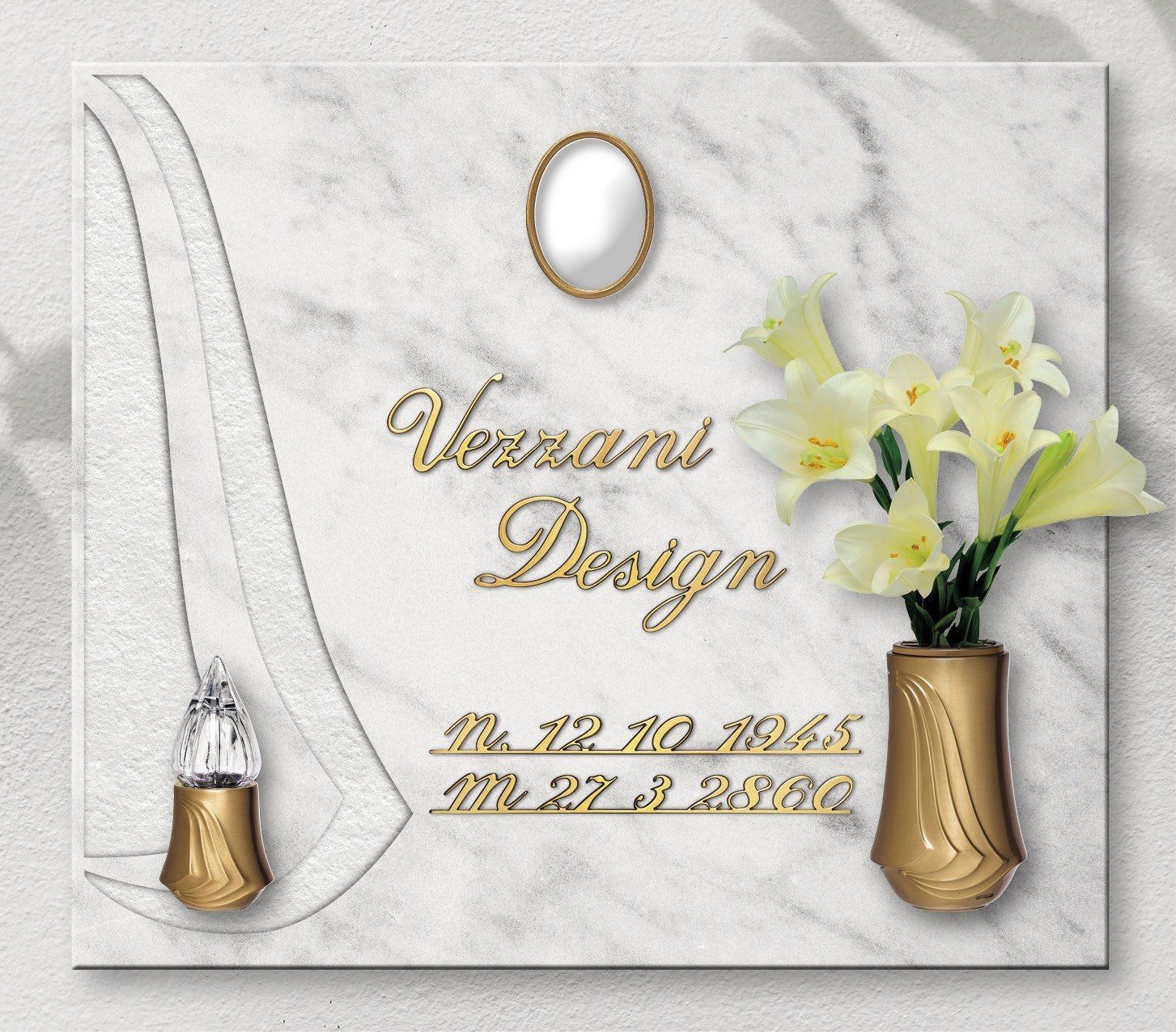 Loculo con incisione personalizzata vezzani design 30