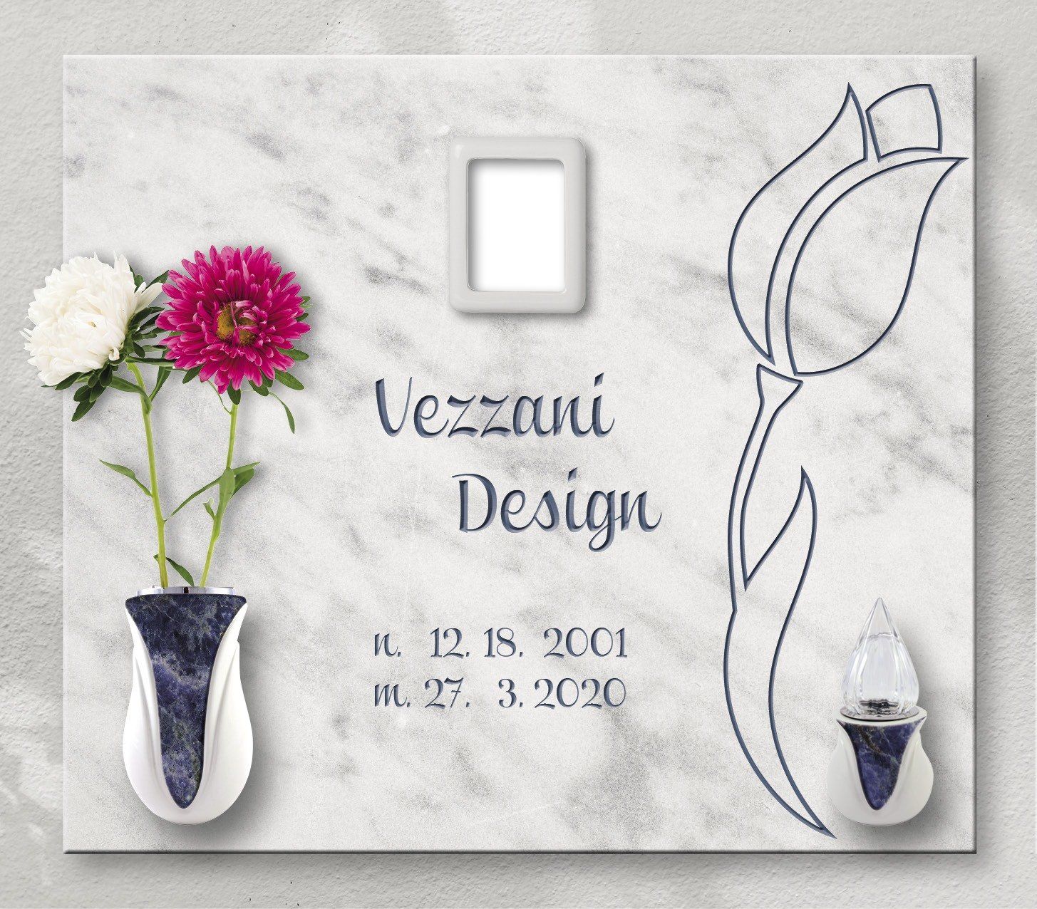 Loculo con incisione personalizzata vezzani design 31