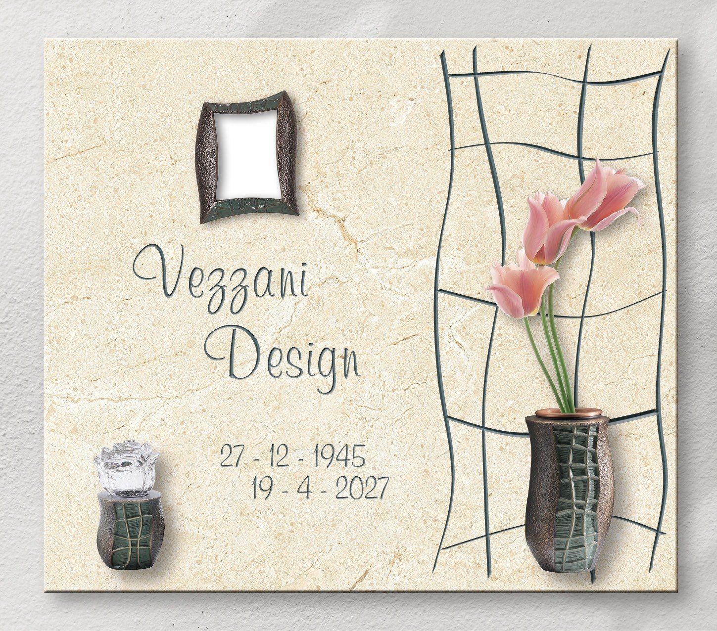 Loculo con incisione personalizzata vezzani design 32