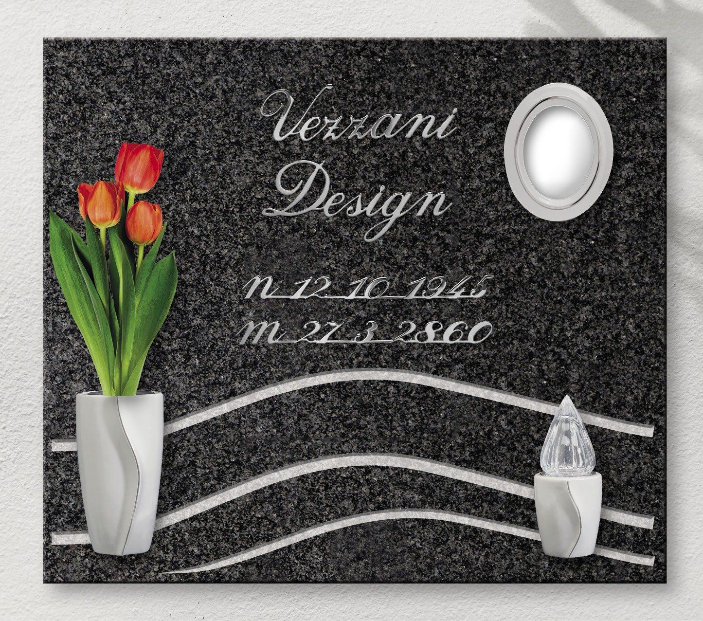Loculo con incisione personalizzata vezzani design 34