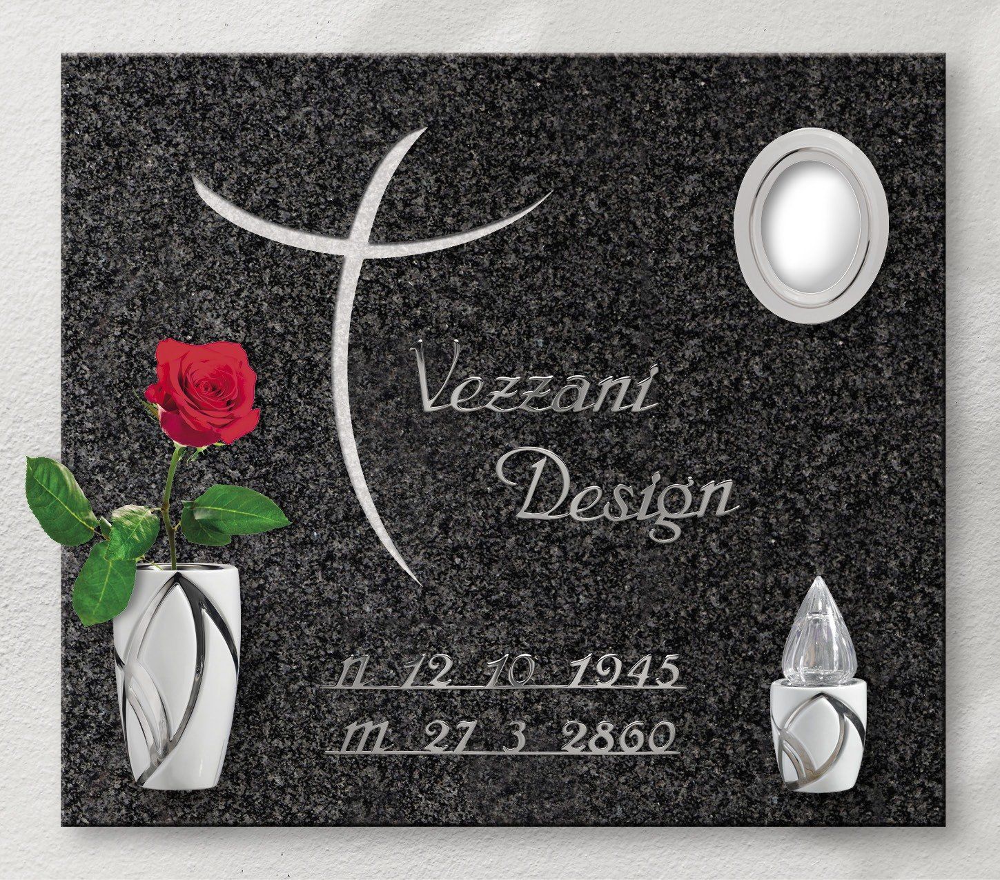 Loculo con incisione personalizzata vezzani design 40