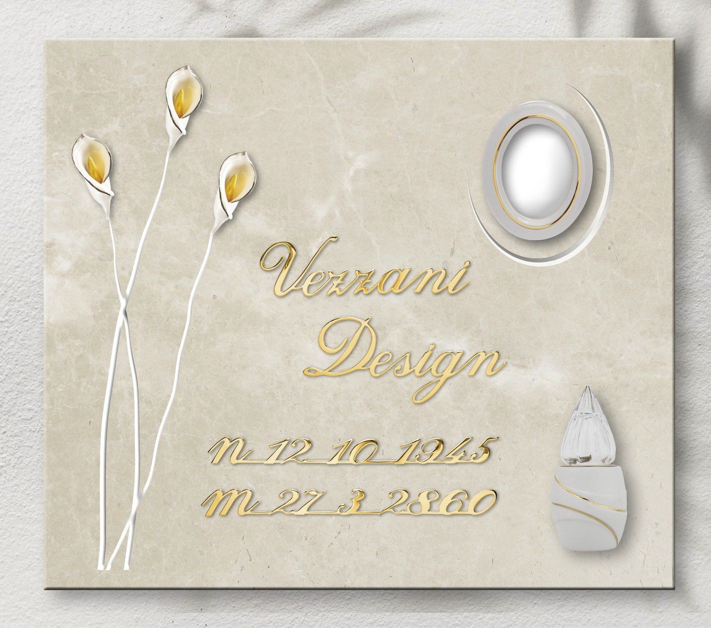 Loculo con incisione personalizzata vezzani design 8