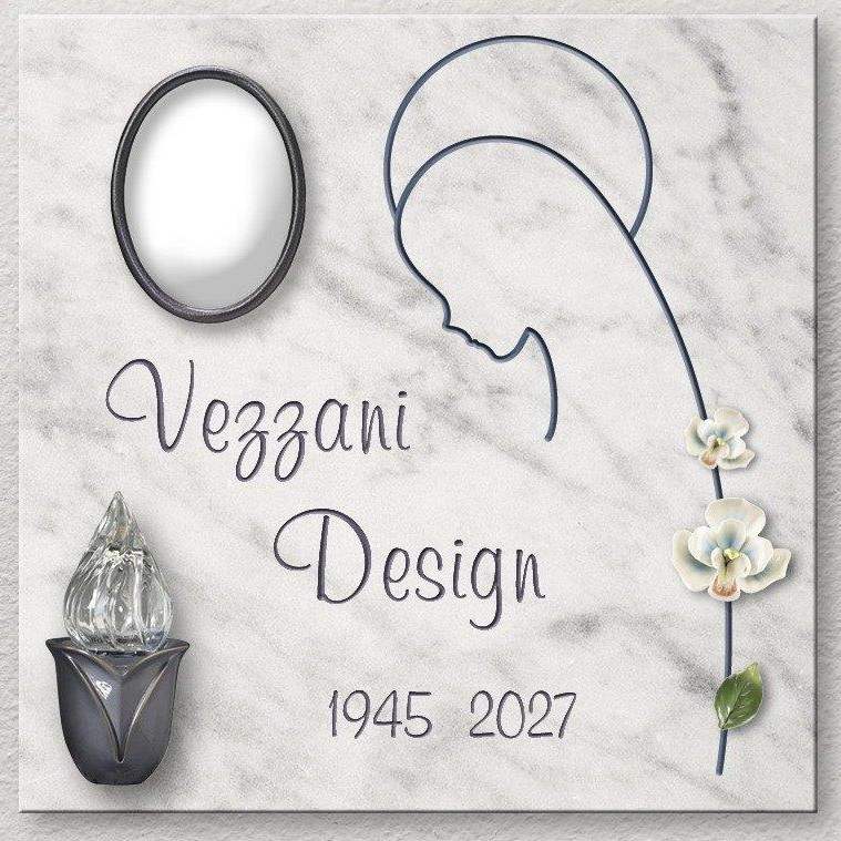 Ossuary with personalized engraving vezzani design 10
