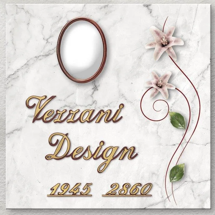 Ossuary with personalized engraving vezzani design 2