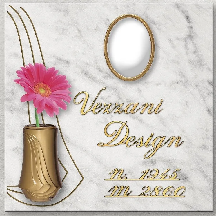 Ossuary with personalized engraving vezzani design 23