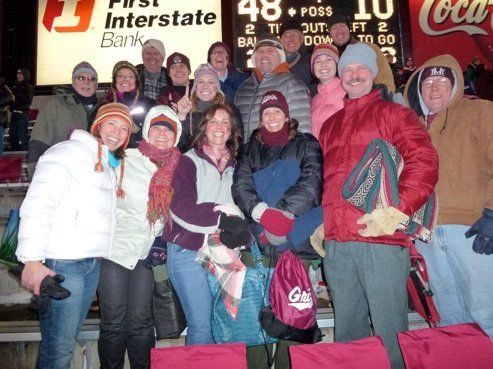 Clinic Staff at Football Game | Missoula, MT | Rick Hoaglin, DMD Clinic Staff at Football Game | Missoula, MT | Rick Hoaglin, DMD
