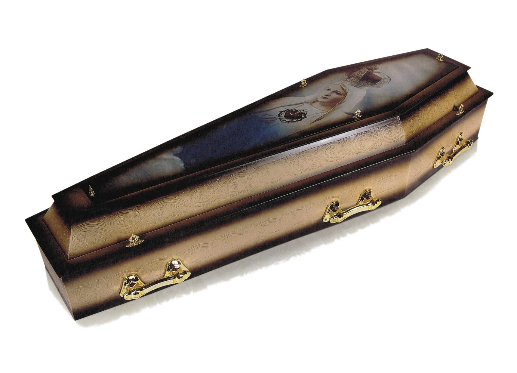 Urna de Luxo 3 - com visor inteiriço e imagem plotada Urna de luxo 3 - Funerária Central