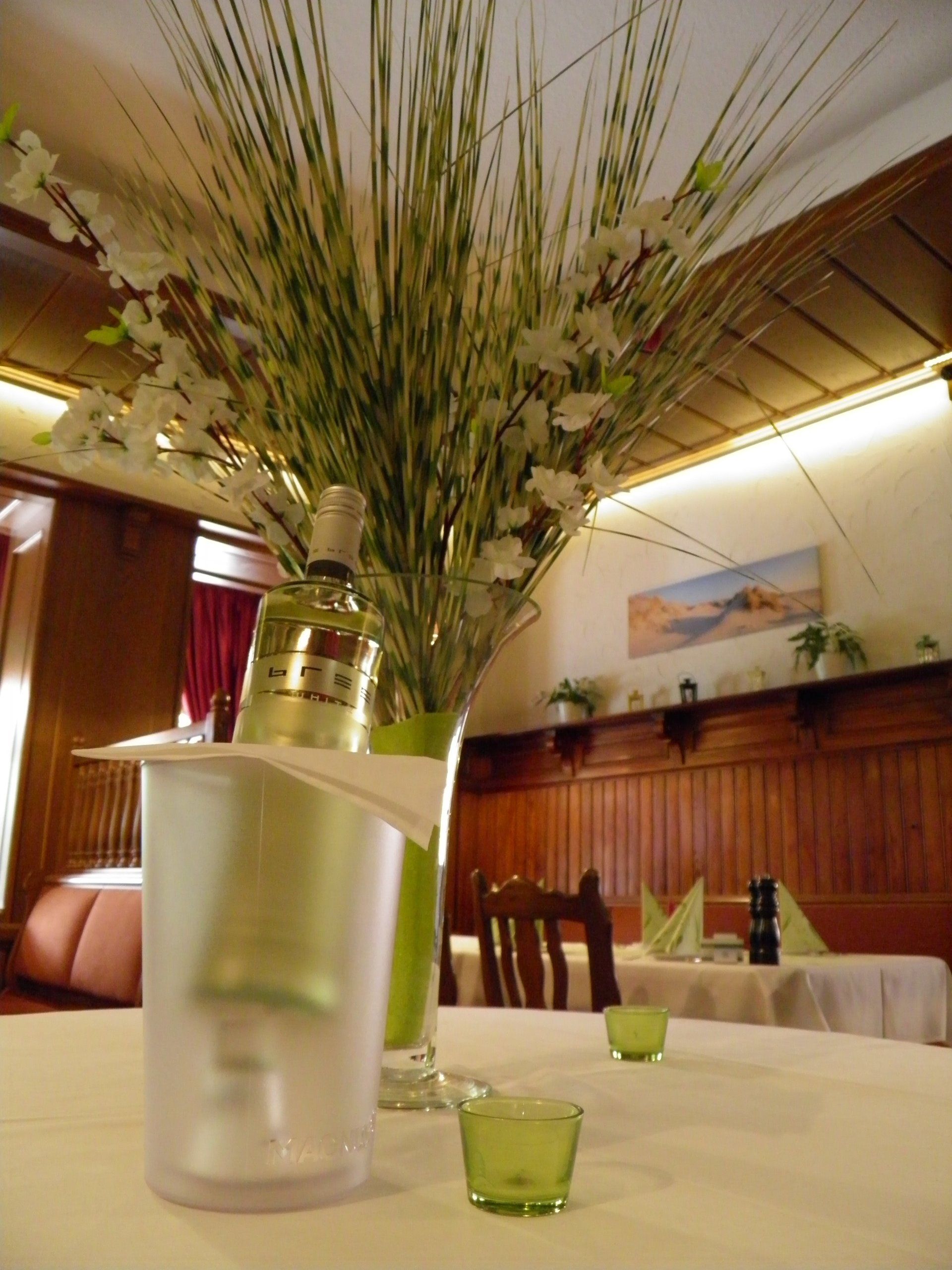 Tischdekoration vom Hotel und Restaurant Fährhaus Ziehl